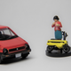 Illustration for article titled Land of the Rising SunDay F-Toys Honda City with Motocompo! 1:72